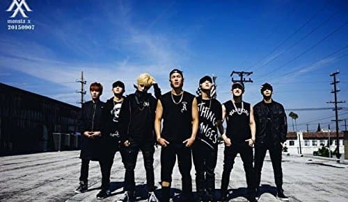 Monsta X Mini Album Vol. 2 - Rush (Random Version)[+Monsta X autograph photo and an official poster(3items,pls check description)]