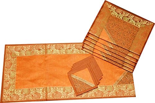 100% Cotton, Machine Washable, Everyday Indian Kitchen Table Runner For Dinner Parties, Events, Home Decor