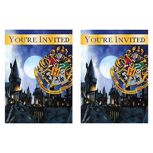 Harry Potter Invitations (8 Count) - 2 Pack