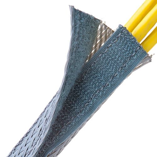 Flexo-Wrap PET Easy On, Easy Off Access - 1 1/4" - Gray 6 ft piece