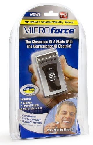 MicroForce Wet/Dry Shaver, Cordless by MICRO FORCE