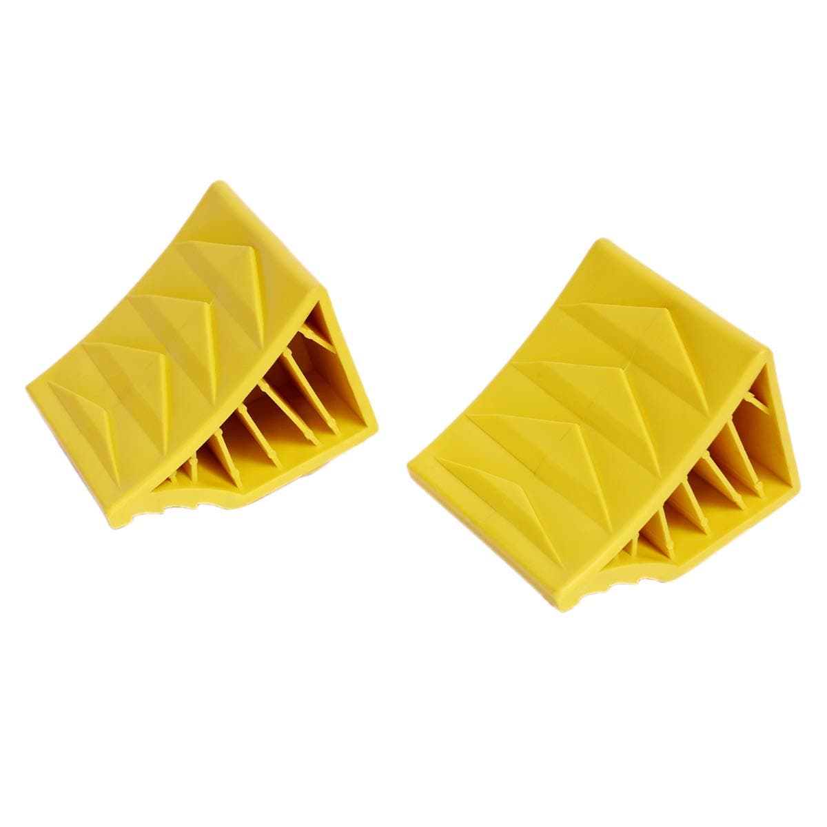 Homeon Wheels Leveling Block Wheel Chock 2 Pack Locking Chocks for Heavy Duty Chocks