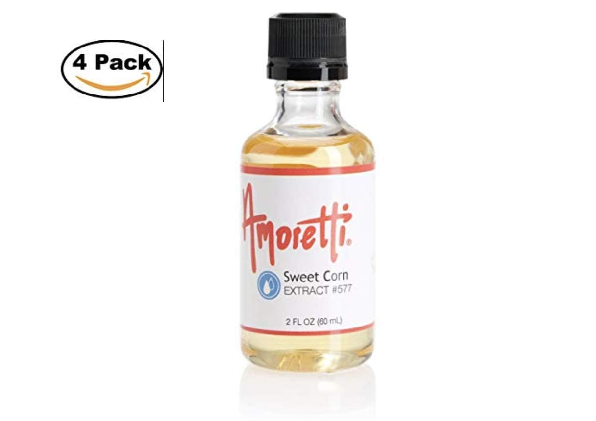 Amoretti Sweet Corn Extract, 2 Ounce (4 Pack)