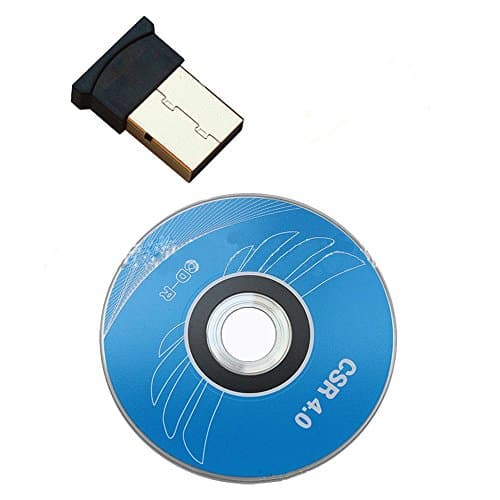 Auphi Wireless Bluetooth CSR 4.0 USB Adapter Dongle Low Energy Micro Adapter with Driver CD for PC Win8/10