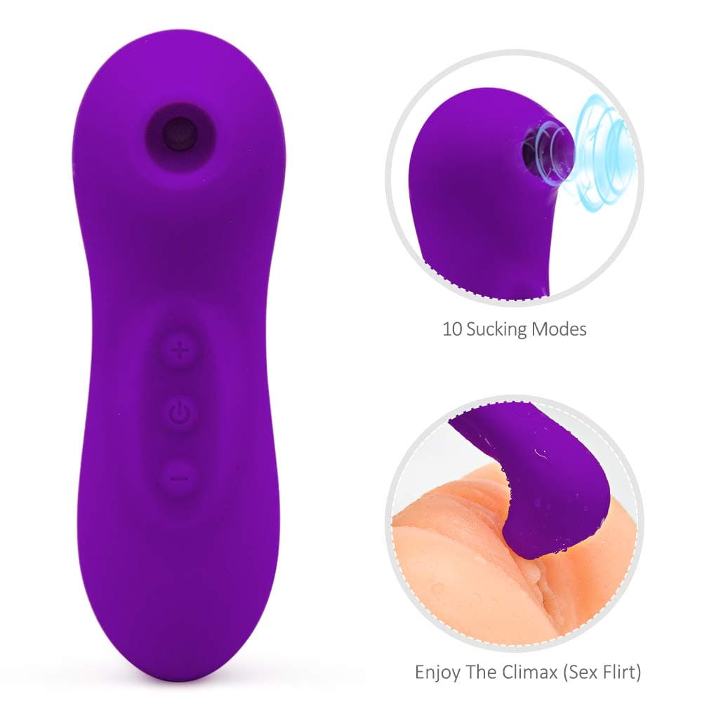 Clitorial stimulating with 10 Suction Modes +10 Vibration Pattern stimulating Toy for Female,can USB Rechargeable Waterproof G Spots masseger for Women Suction 100% Secret Packing