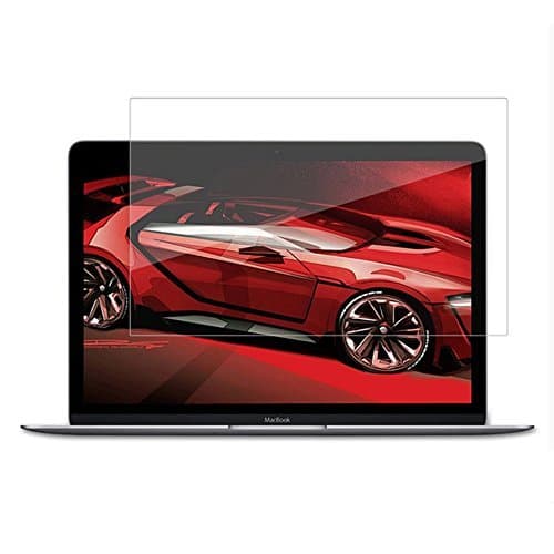 [2 Pack] Clear Screen Protector for MacBook Pro 15" 2018 2017 2016 Released Model A1707 A1990 with Touch Bar