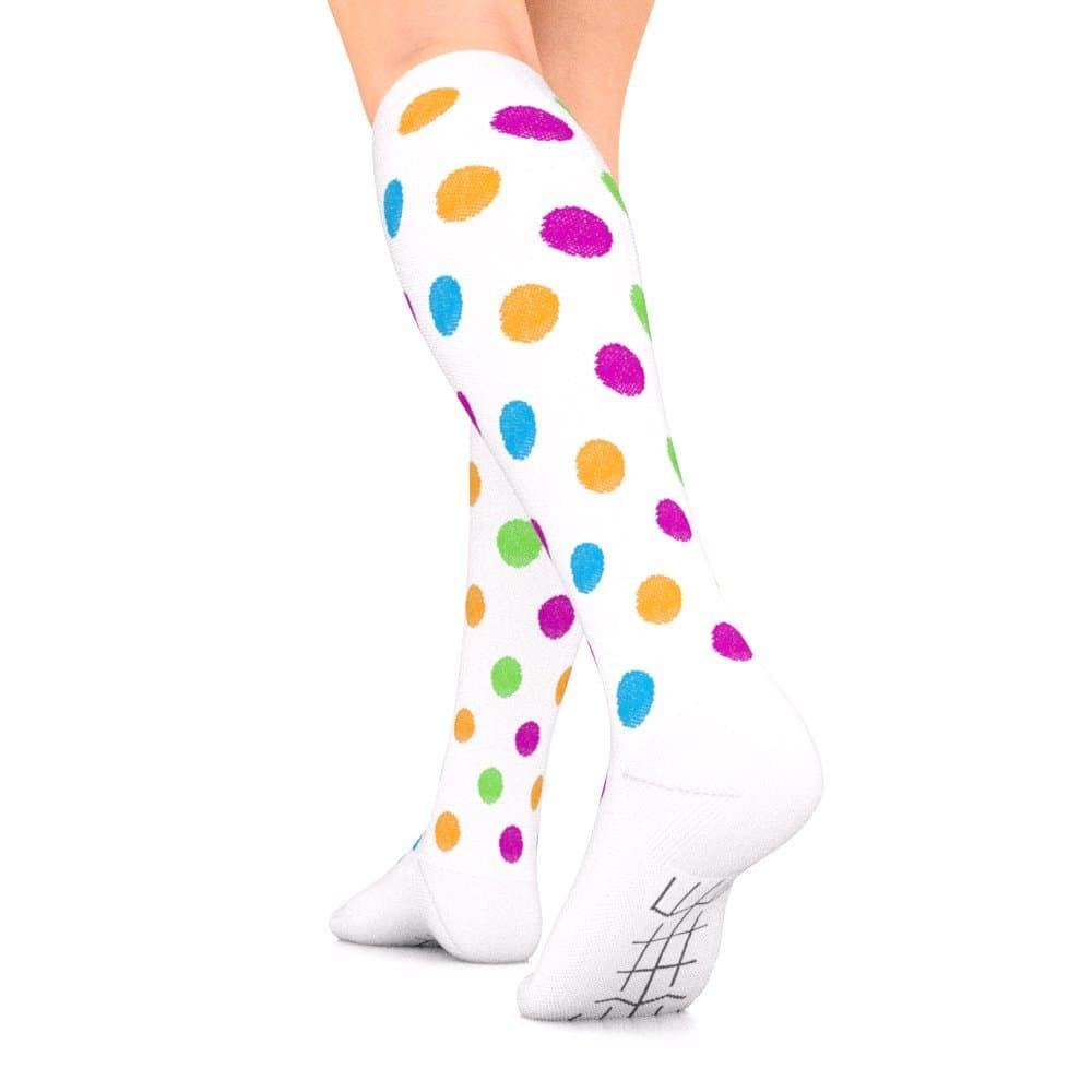 Go2 Compression Socks for Men Women Nurses Runners| Medium Compression Stockings