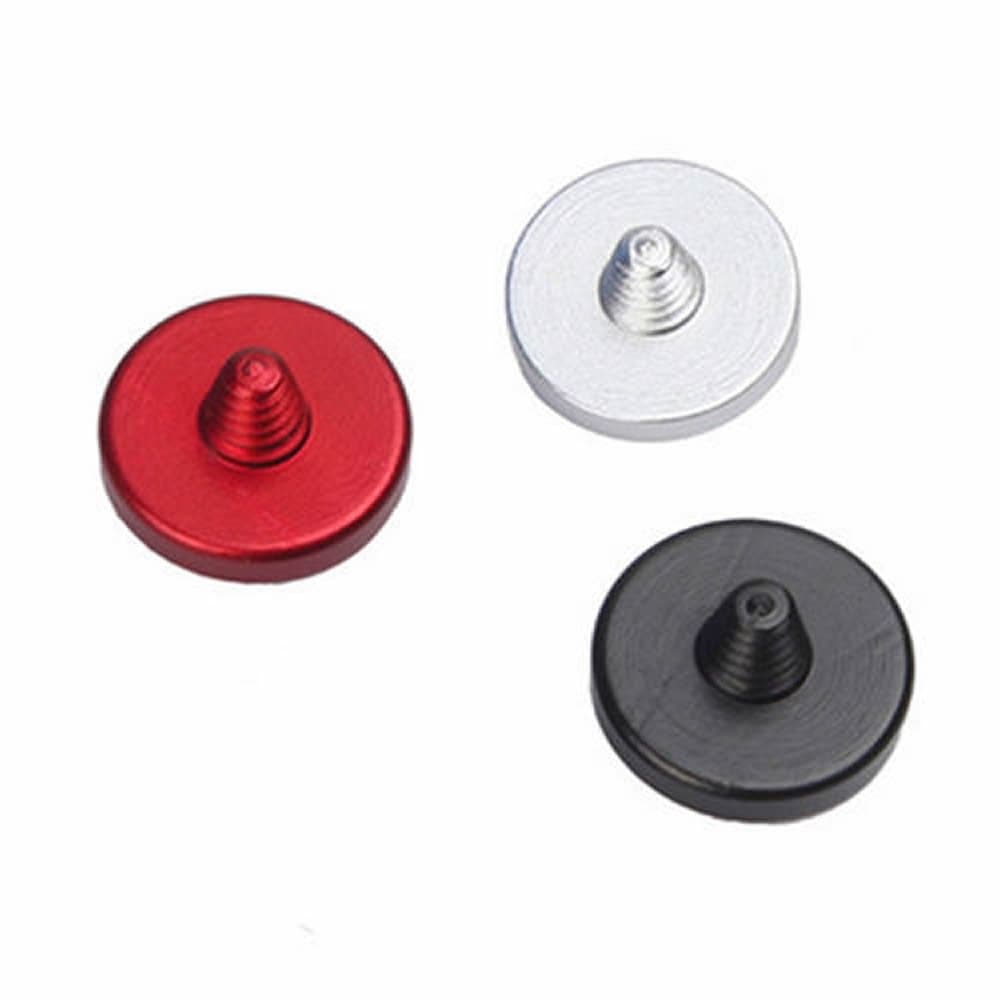 Huiee Concave Metal Soft Shutter Release Button 3Pcs for Camera Fuji X100 X10 XPRO XE1 XE2 XTS SLR Nikon Canon