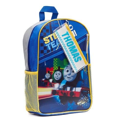 Thomas the Train 3D Backpack - Includes Sticker Sheet and Pencil Case!