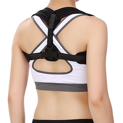 JOYTOUR Posture Correction Adjustable Clavicle Shoulder Upper Back Support Brace Improve Posture Correction for Women Men Kids Corrector De Postura