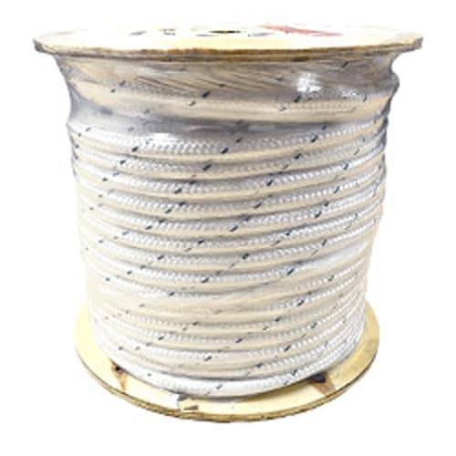 CWC Double Braid Polyester Rope - 1/2" x 600 ft, White