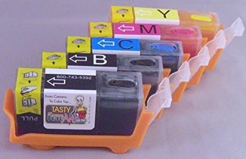 Full Set PGI 225 &amp; CLI 226 Refillable Edible Ink for Canon Printers