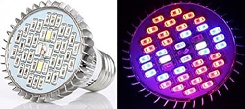 30W LED Grow Light Bulb, Fits Normal Light Sockets (E27), Perfect for Indoor, Greenhouse, Soil, &amp; Hydroponic Gardens, Plant, Vegetable, Leaf, Flowers, Herbs, High Lumen Output, Cannabis