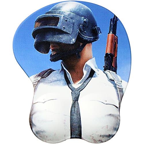 PLAYERUNKNOWN¡¯S BATTLEGROUNDS Extended Large Gaming Mouse Pad Large Computer Desk Pad Anti-slip Rubber Base Stitched Edges (WRISTER-MALE)