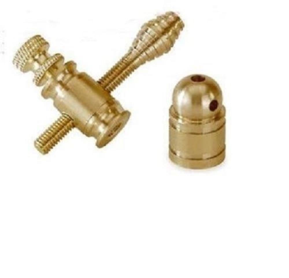 fablogix® Tattoo Machine Brass Contact Binding Post Sets kit shoulder washers screws no5