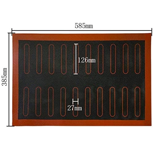 Half Sheet Silicone Baking Mat - Silcon Baking Matts - High Temperature Non-stick Breathable Baking Mats Macaroon Silicone Mat Home Garden Kitchen Dining