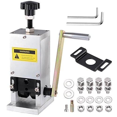 Manual Wire Stripping Machine Copper Cable Peeling Stripper Tool Scrap Wire Metal Portable with Drill Connector