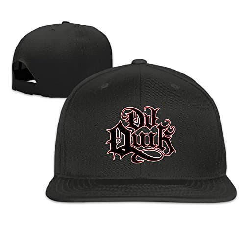 Dj Quik Logo Solid Snapback Baseball Hat Cap One Size Black