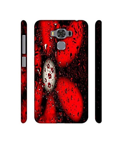 NattyCase Flower Pattern Design 3D Printed Hard Back Case Cover for Asus Zenfone 3 Max ZC553KL