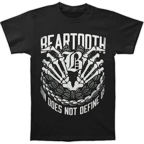 OLDYILI Beartooth Men39;s Sin Does Not Define Us T-shirt Black Large