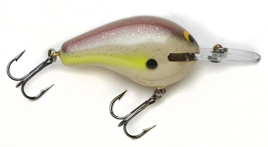 BagleyBaits DB2-SS Diving Balsa B2 2.5", 1/2 Oz Sexy Shad