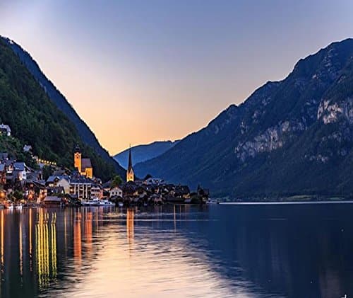 Hallstatt Lake-Austria Computer Mouse Pad
