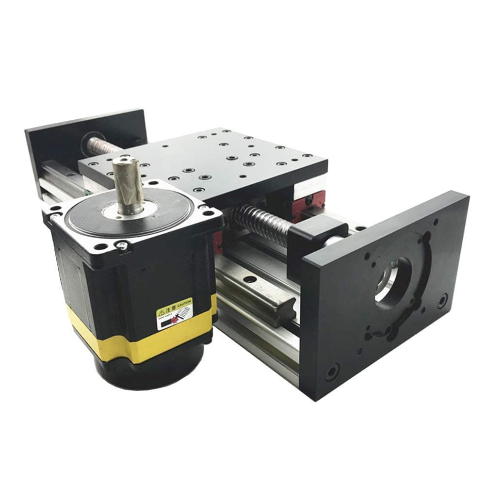tanstool linear guide slide module with double-track ball screw overload linear actuator with Nema34 stepper motor, effective stroke 2000mm GBX series GBX SFU2005