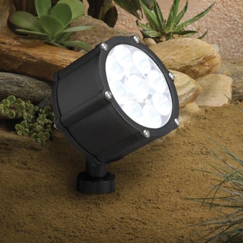Textured Black Spot Light
