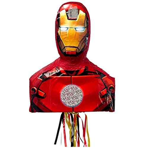 YA OTTA PINATA - Iron Man 3D Pull-String Pinata - Multi-colored