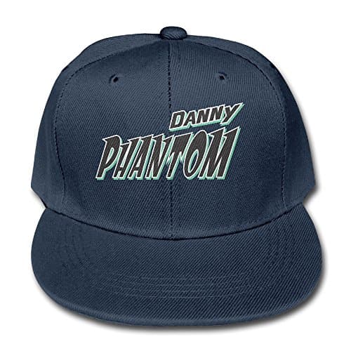 Navy Danny Phantom Logo Children Adjustable Snapback Baseball Caps