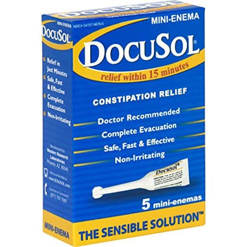 Docusol Mini Enemas 5 Ct TEJ