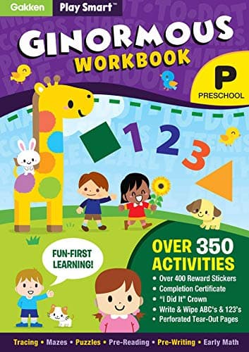 Play Smart Ginormous Workbook - Preschool