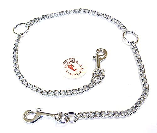 Creature Comforts Chrome Bench Benching Chain - 3 Sizes (Large Dog)