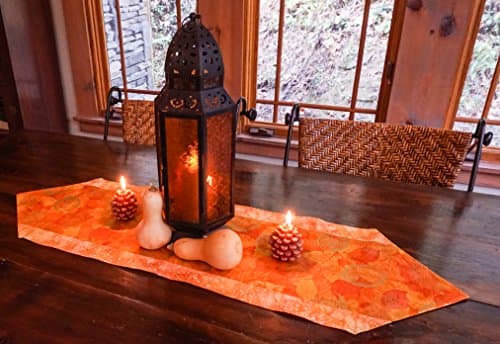 Fall Table Runner-Autumn Decor-Fall Decor-Thanksgiving Tableware-Metallic Gold-Gift-Watercolor Home Decor