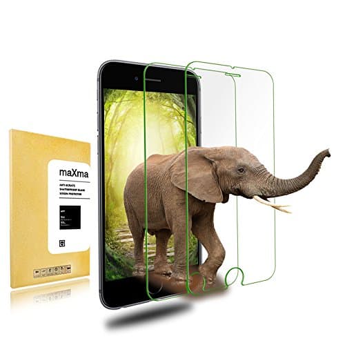 iPhone 7 Screen Protector, maXma iPhone 7 Tempered Glass Screen Protector for Apple iPhone 7 , 2016 (2-Pack)