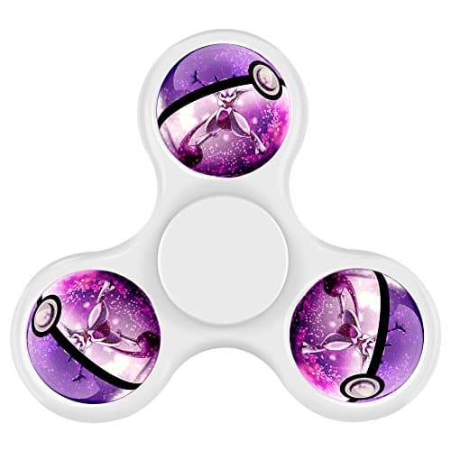 Lost 7er 2017 Upgraded Version FAST &amp; LONG TIME Tri-Hands,Perfect for ADHD E ADD,Controlling Stress Reducer EDC Focus Toy (Pokemon Mewtwo)