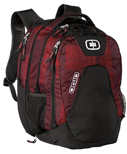 OGIO Juggernaut Pack 17" Computer Laptop Checkpoint Friendly Backpack, Red