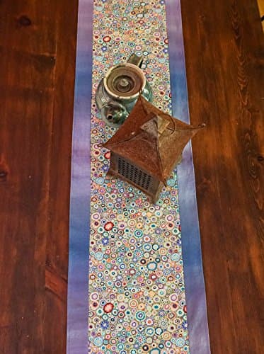 Blue Ombre Table Runner-Tableware-Modern Decor-Beach Decor-Boho Cottage Decor-Gift