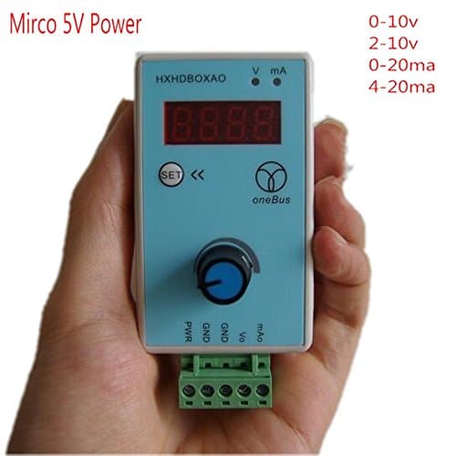 YalinGE Handheld Adjustable Current Voltage Analog Simulator 0-10V/2-10V 0-20mA/4-20mA Signal Generator Signal Sources Output