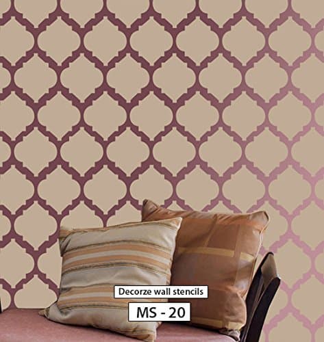 Moroccan paint stencil, MS-20