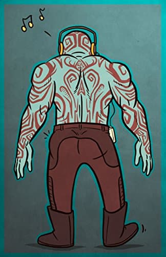 Drax Dance - Signed Art Poster Print