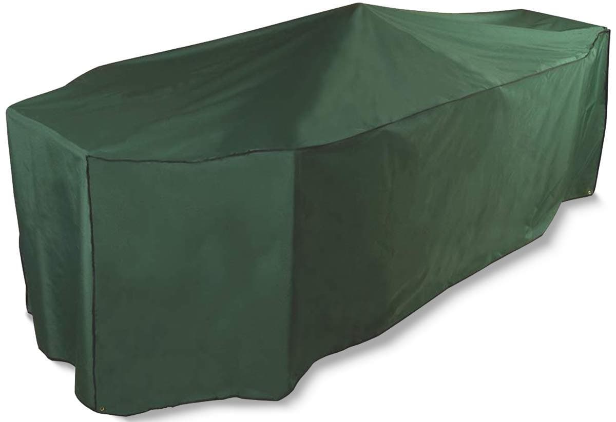 Bosmere Protector 6000 | Rectangular Garden + Chairs Table Cover | L 295cm W 203cm H 90cm | 100% Waterproof, UV Protected, Heavy Duty 600D | 6 Year Guarantee | C535