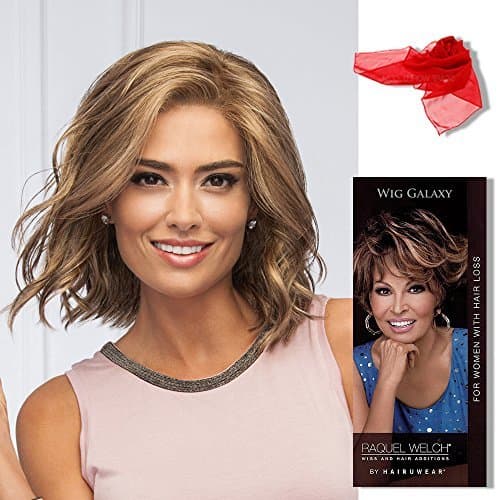 2 Item Bundle: Soft and Subtle Wig by Eva Gabor, Chiffon Scarf (Peite/Average, GL14-16) by Gabor Wigs