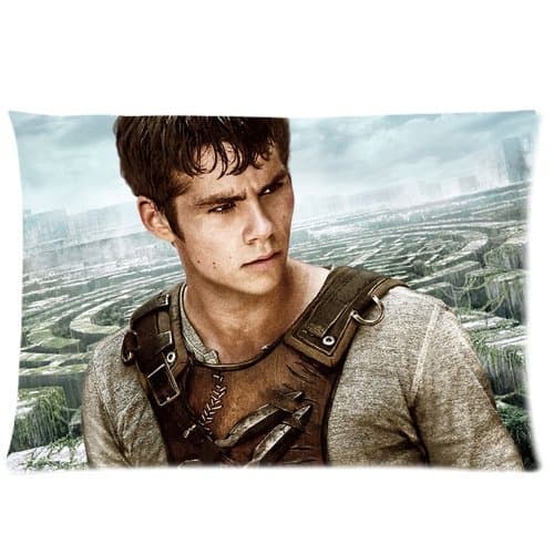 Custom The Maze Runner Dylan O'brien Pattern 07 Pillowcase Cushion Cover Design Standard Size 20X30 Two Sides