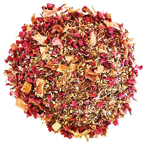 Raspberry Rooibos Tea - Raspberry - Rooibos - Red Tea - 100% Natural - Decaffeinated - Tea - Loose Tea - Loose Leaf Tea - 4oz