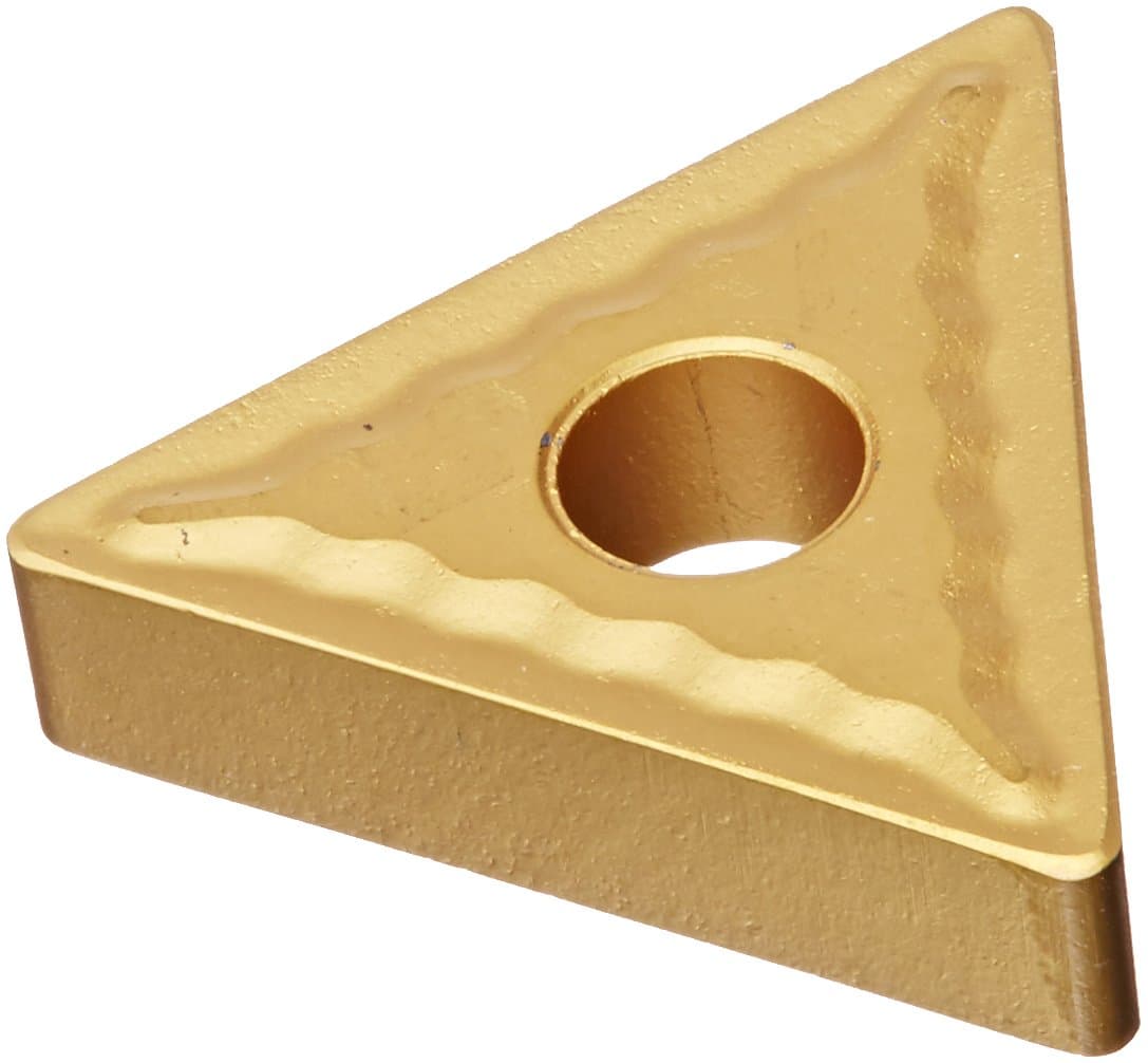 Cobra Carbide 41092 Solid Carbide Turning Insert, CM14 Grade, Multilayer Coated, TNMG Style, TNMG 432, 3/16" Thick, 1/32" Radius (Pack of 10)