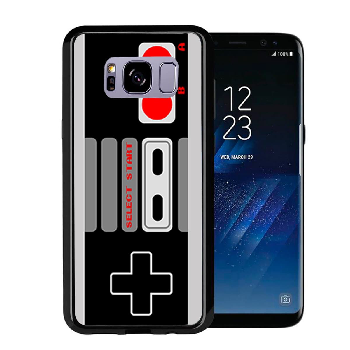 Old School Gaming Controller for Samsung Galaxy S8 Plus + 2017 Case Cover by Atomic Market