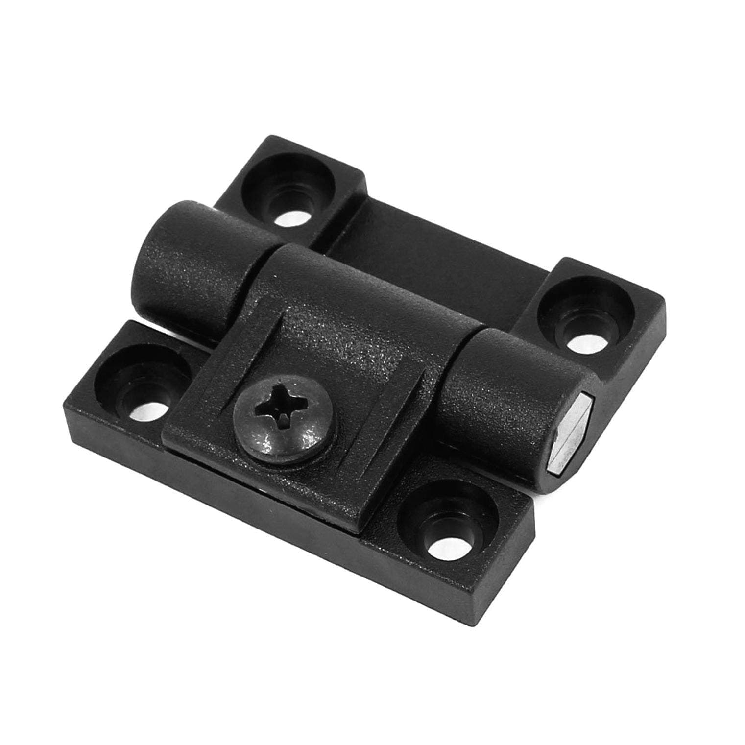 SALAKA 1PC 4 Countersunk Holes Black Position Control Hinge Adjustable Torque Position Control Hinge