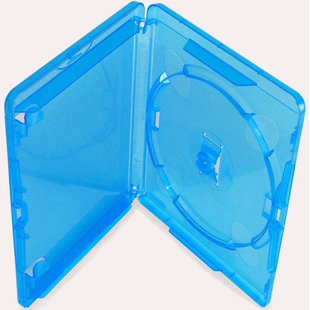 Four Square Media 1 X Genuine Amaray Single Blu Ray Case 14mm Spine - Pack of 1