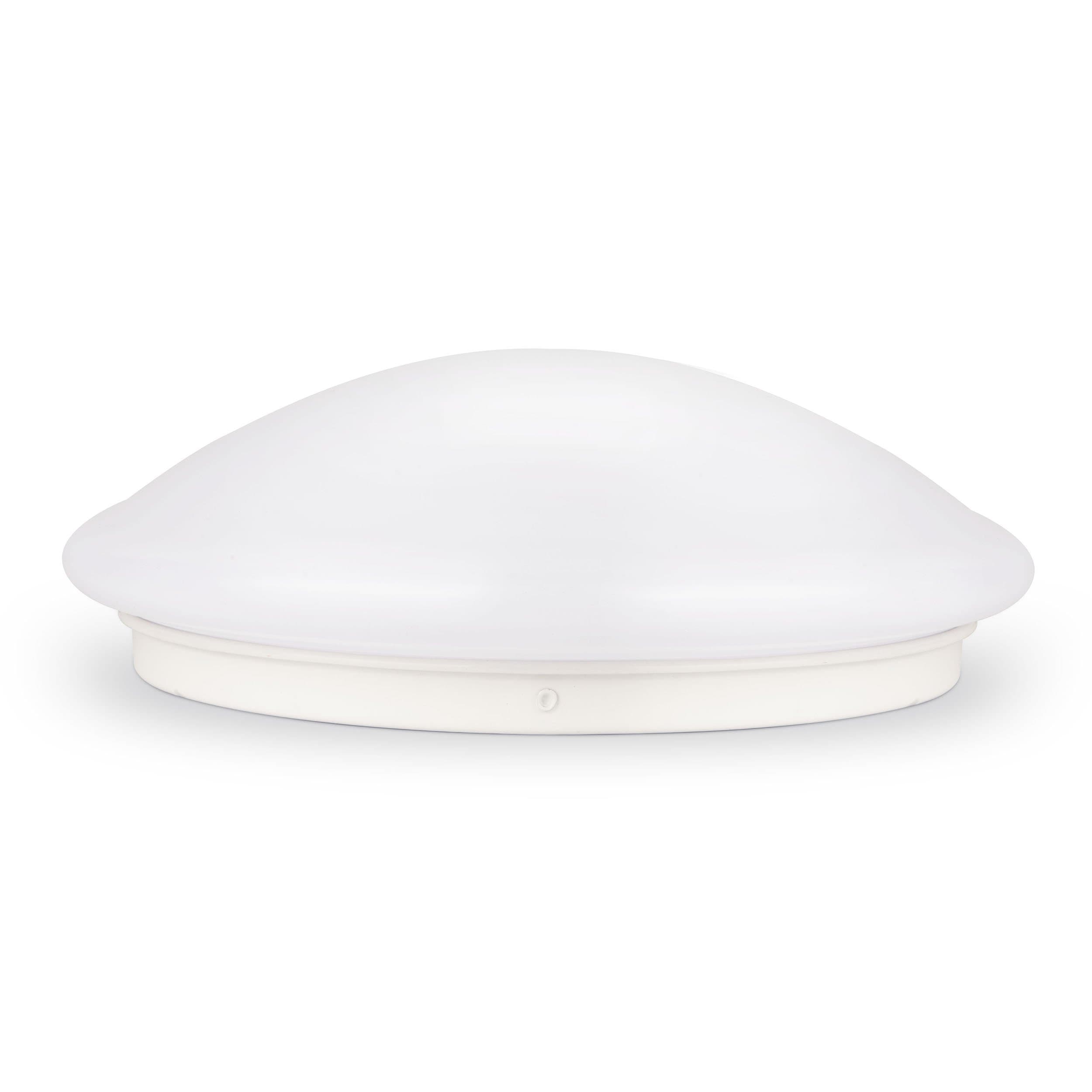 LumenBasic Camper Dome Light LED - High Power White Light Downlight - 12v 12 Volt - Fixed Mount for RV, Boat, Trucks and Aircraft 12watts